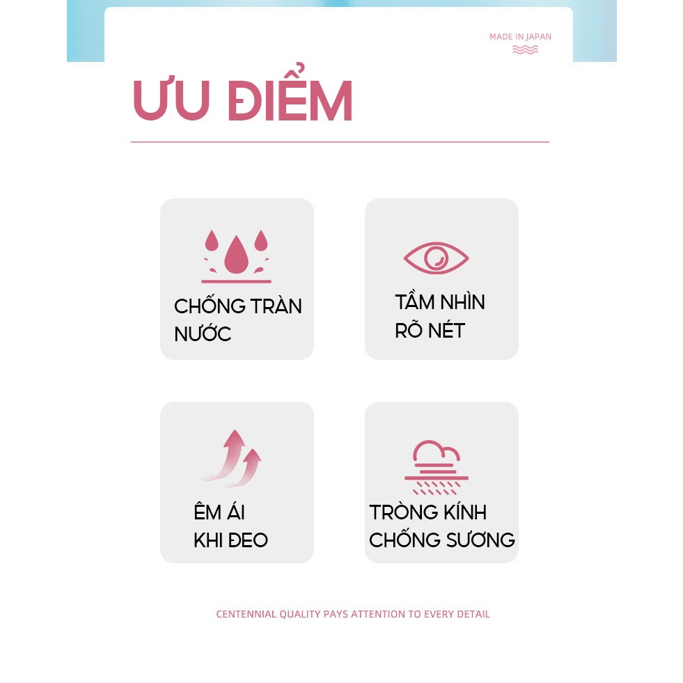 Kính Bơi Trẻ Em Tặng Kèm Đệm Mũi Kính Bơi Cho Bé Chống Sương Chống UV Dây Đeo Êm Ái Cleacco SG1800 Boro Sport