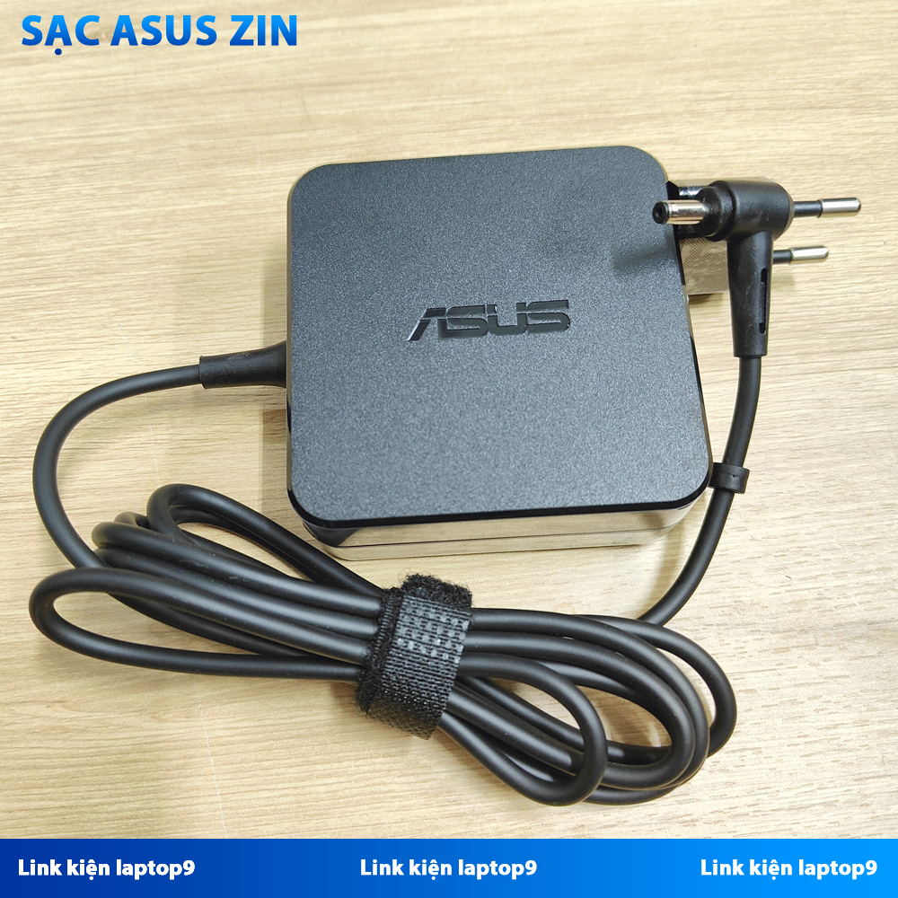 Sạc Laptop Asus Zin Chân Kim Nhỏ 4.0x1.35mm 65w-19v-3.42a Zenbook Vivobook 45w-19v-2.37a Bảo Hành 12 Tháng Mới 100%