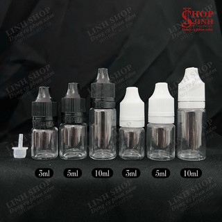 Lọ nhựa chiết mực xăm-hũ nhựa chiết 3ml 5ml 10ml bình chiết mực xăm bình 3ml linh shop...