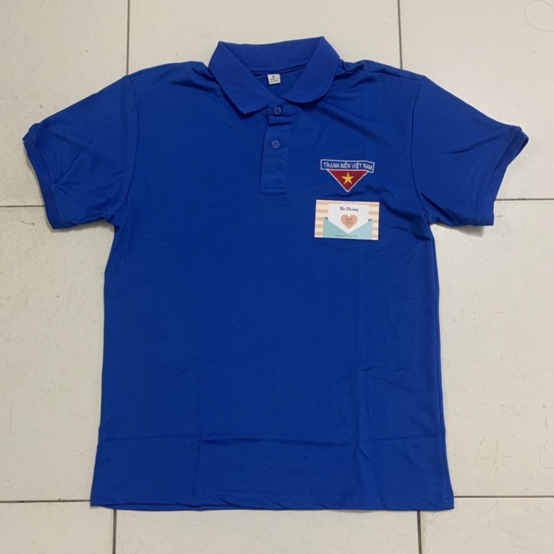 Áo Thun Đoàn Nam Nữ Vải Cao Cấp Logo Thêu Loại 1