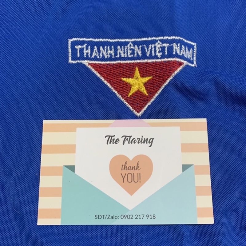 Áo Thun Đoàn Nam Nữ Vải Cao Cấp Logo Thêu Loại 1