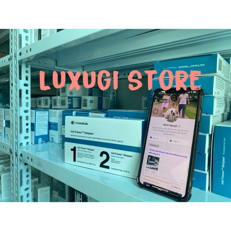 Peel MD, IM, Gigi - tách dung dịch Peel/Enhance/pro peel/post peel các loại