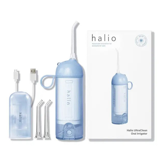 Máy tăm nước Halio UltraClean Oral Irrigator 3 chế độ nhỏ gọn bỏ túi Blue
