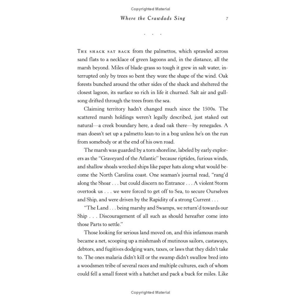 Sách Ngoại Văn - Where the Crawdads Sing - Delia Owens