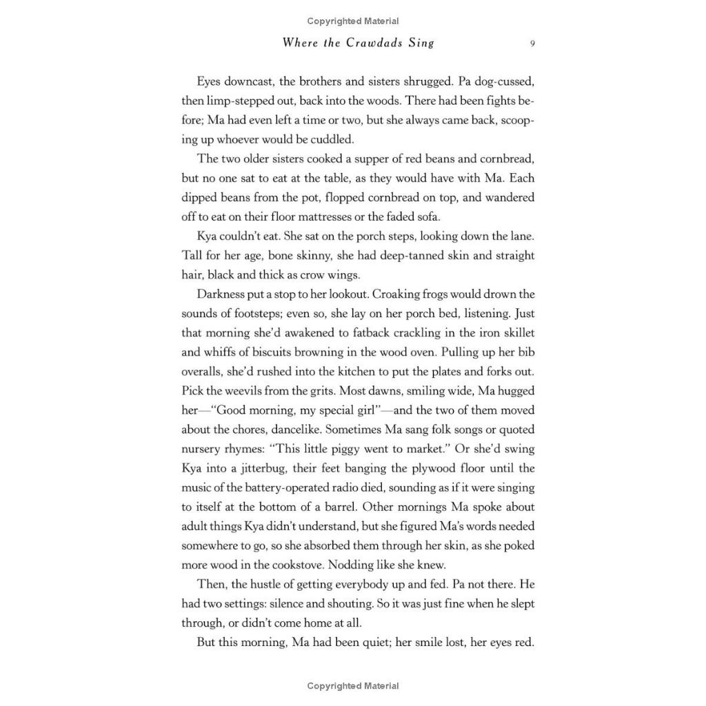 Sách Ngoại Văn - Where the Crawdads Sing - Delia Owens