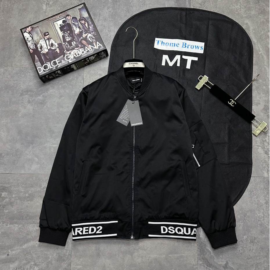 Áo Khoác Bomber Nam Đít Si Que Hình In 2 Bên Bo Chun Siêu Đẹp - Áo Bomber Gió Cao Cấp