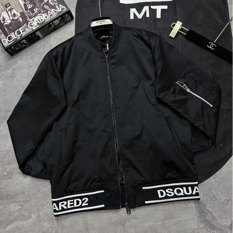 Áo Khoác Bomber Nam Đít Si Que Hình In 2 Bên Bo Chun Siêu Đẹp - Áo Bomber Gió Cao Cấp