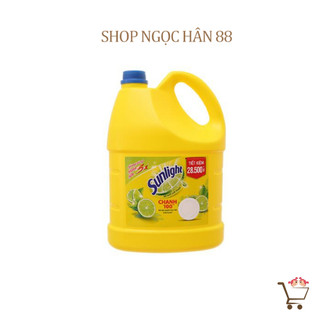 [Chính Hãng] Nước rửa chén Sunight chanh - Can 3,6kg