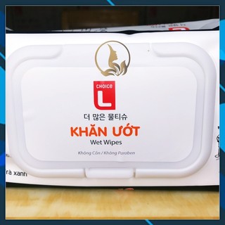  Thùng Khăn Ướt Gia Đình Choice L Lotte Hàn Quốc Hương Yến Mạch và Trà Xanh 1 Gói 120 Tờ  Bibistore Bình Chánh  