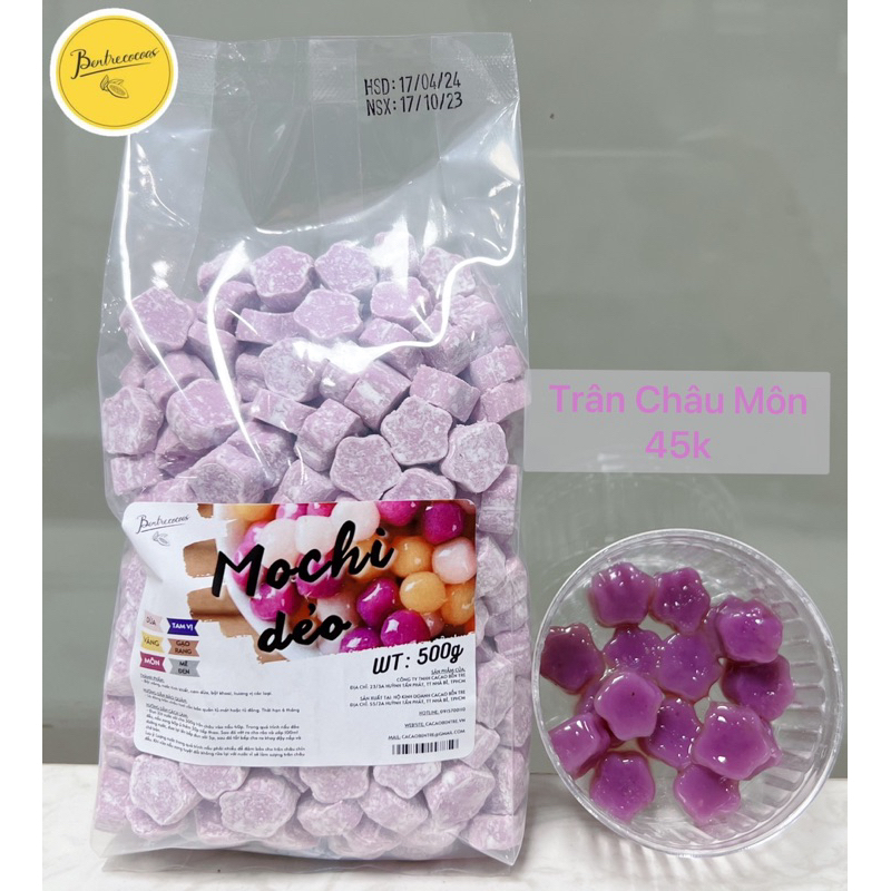 Trân Châu Khoai Dẻo Hình Hoa túi 1kg