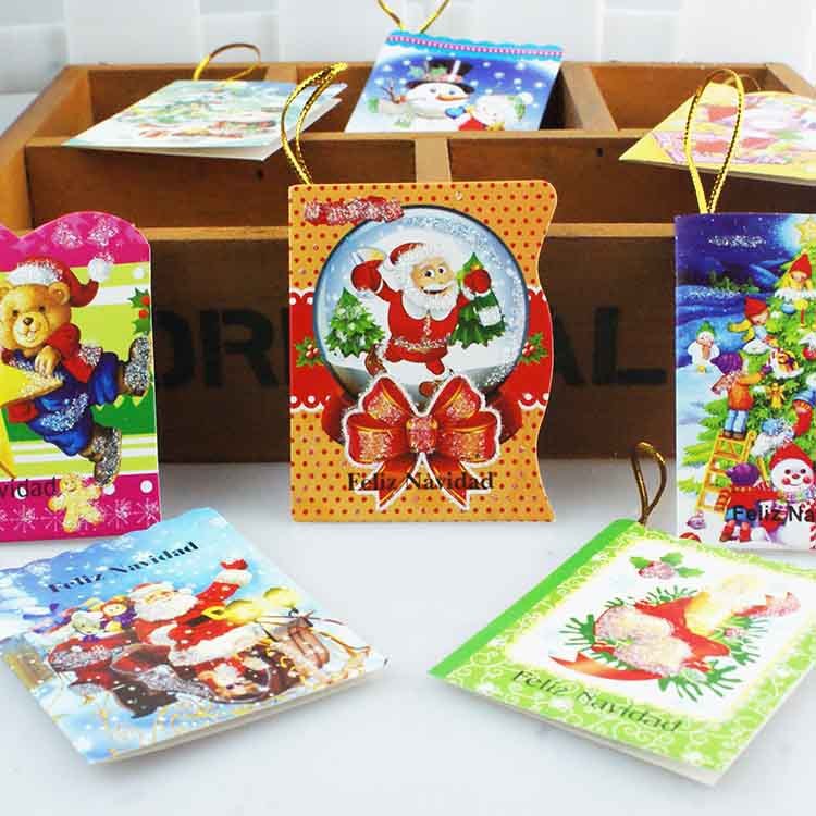 Thiệp Trang Trí Cây Thông Noel