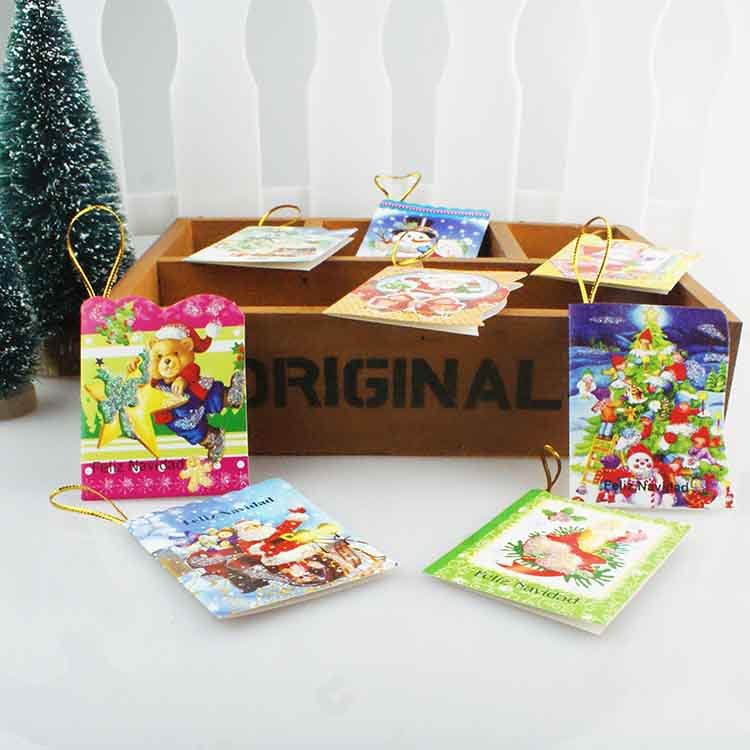 Thiệp Trang Trí Cây Thông Noel