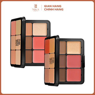 Bảng che khuyết điểm + má hồng +tạo khối make up for ever hd skin palette 12ô 26.5g