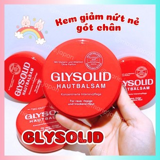 Kem Giảm Nứt Nẻ Gót Chân Glysolid Hautbalsam Đức 100ml