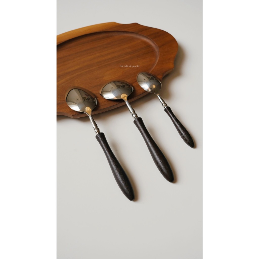 Muỗng/ thìa tay cầm gỗ