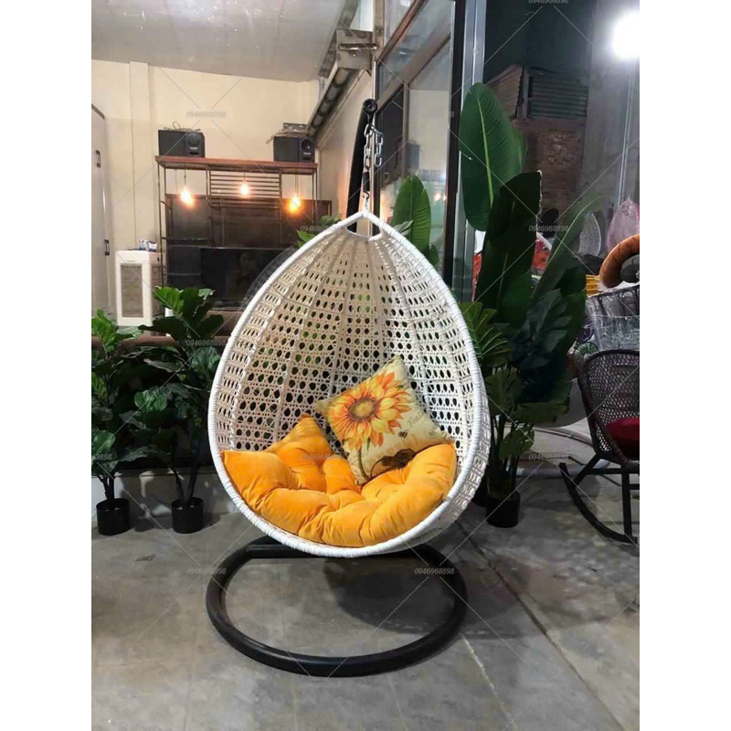 Sỉ Xích Đu Mây Nhựa Khung Sắt