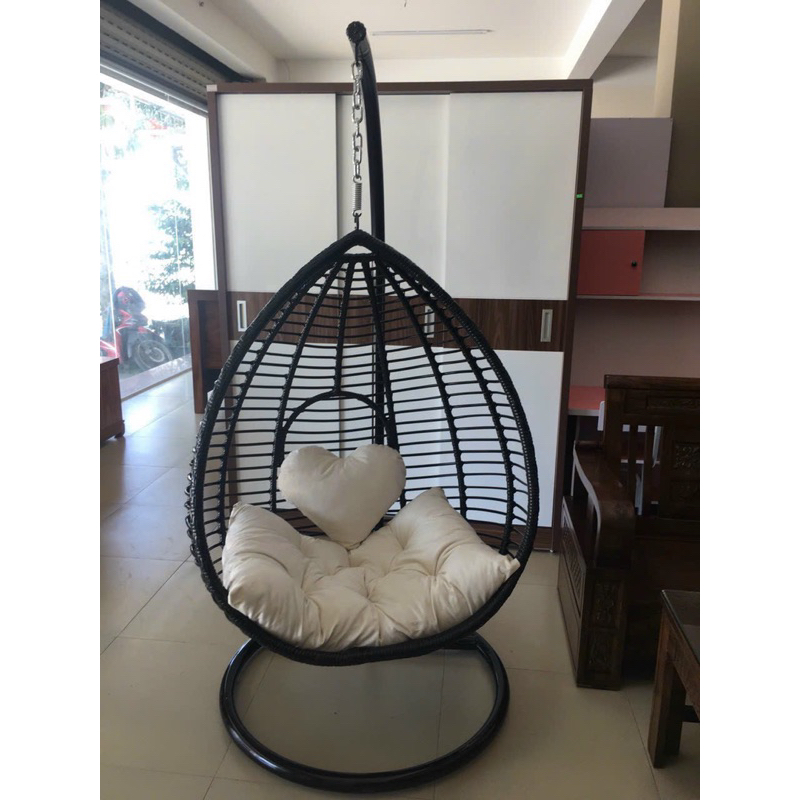 Sỉ Xích Đu Mây Nhựa Khung Sắt