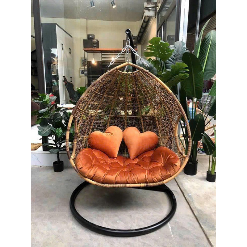 Sỉ Xích Đu Mây Nhựa Khung Sắt