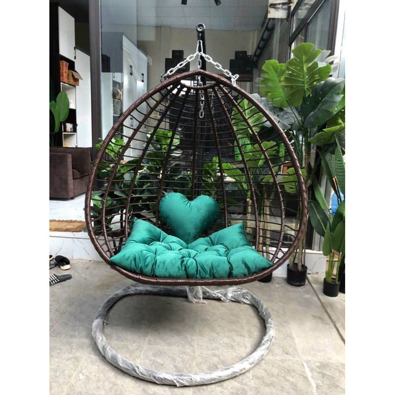 Sỉ Xích Đu Mây Nhựa Khung Sắt