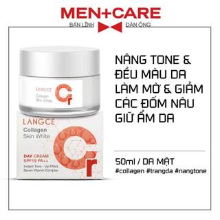 COLLAGEN TRẮNG DA CHỐNG NẮNG SPF19+++ LANGCE dành cho Nam