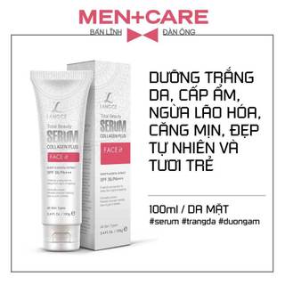 SERUM ĐẸP DA COLLAGEN+ FACE it DƯỠNG TRẮNG DA, GIỮ ẨM, MỀM MỊN 100ml BS LANGCE dành cho Nam