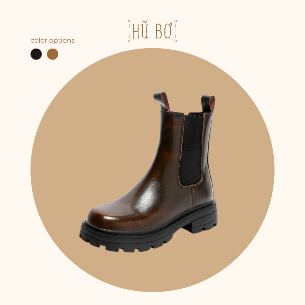Chelsea boots - Boots da bò nữ cá tính