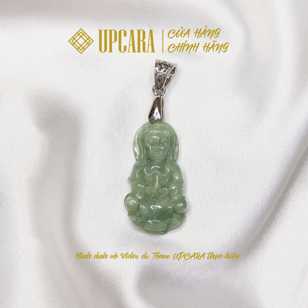 Mặt Quán Âm chất liệu camthach chuẩn a thiên nhiên UPCARA