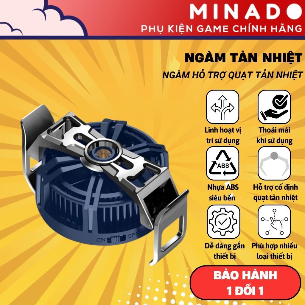 Ngàm gắn quạt tản nhiệt điện thoại từ tính X13 / X25 / X36 Pro - Minado