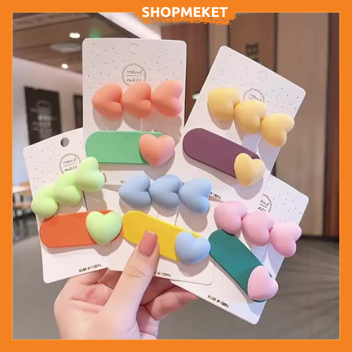 Kẹp tóc mái hàn quốc cute dành cho bé gái