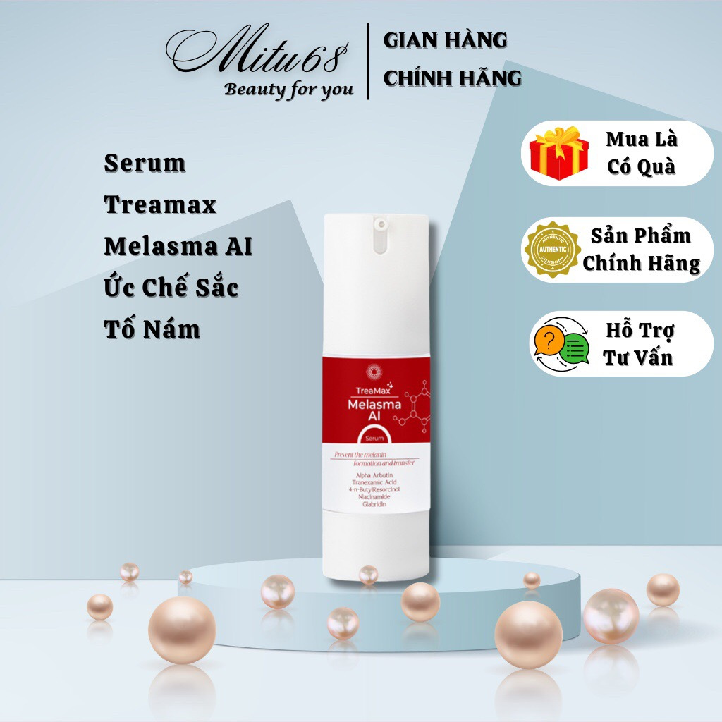 Serum Nám Trắng Da TreaMax Melasma AI 30ml