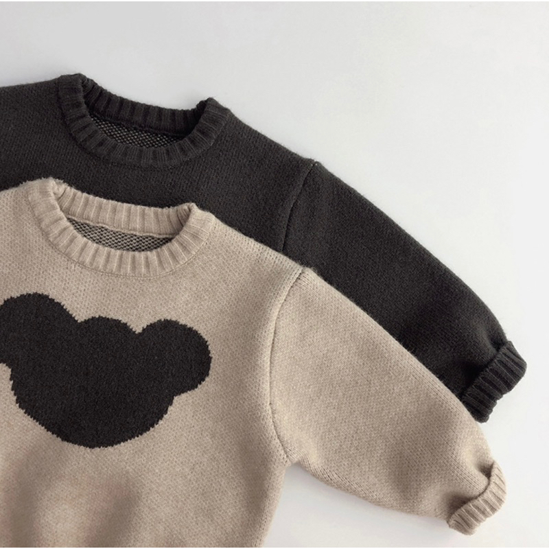 Áo Len Gấu Xinh Cho Bé