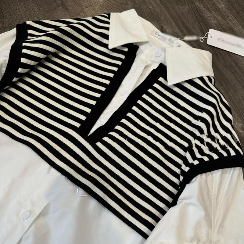 Áo sơ mi kèm gile