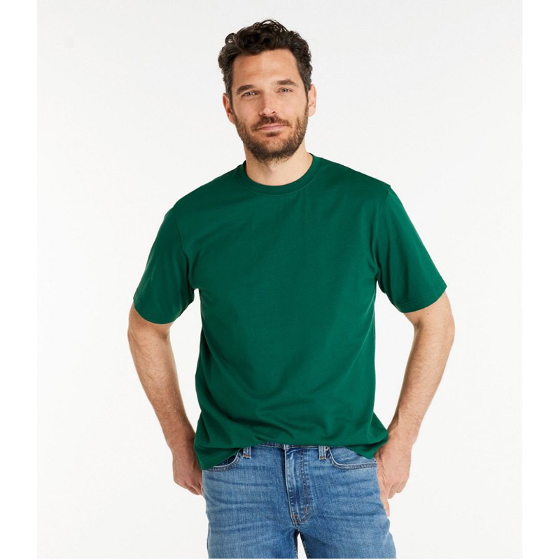 Áo thun nam cotton cổ tròn L-L-Bea-n vnxk dư xịn -224547