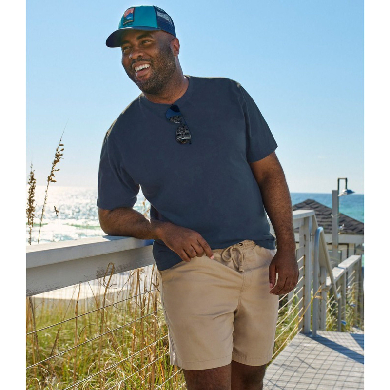 Áo thun nam cotton cổ tròn L-L-Bea-n vnxk dư xịn -224547