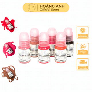 MỰC PERMA BLEND HỮU CƠ MỸ FULL BẢNG MÀU | Mực Phun Xăm