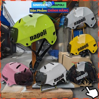 Mũ bảo hiểm nửa đầu Napoli Kiểu Dáng Poc Falcom - Bảo Hành Chính Hãng 12 Tháng