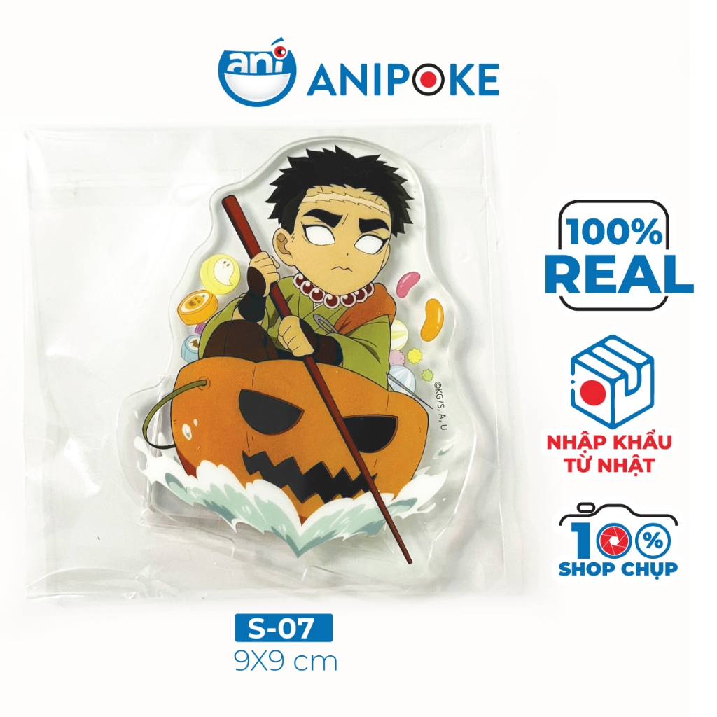 Standee Kimetsu no yaiba Thanh gươm diệt quỷ chính hãng, nhập từ Nhật.