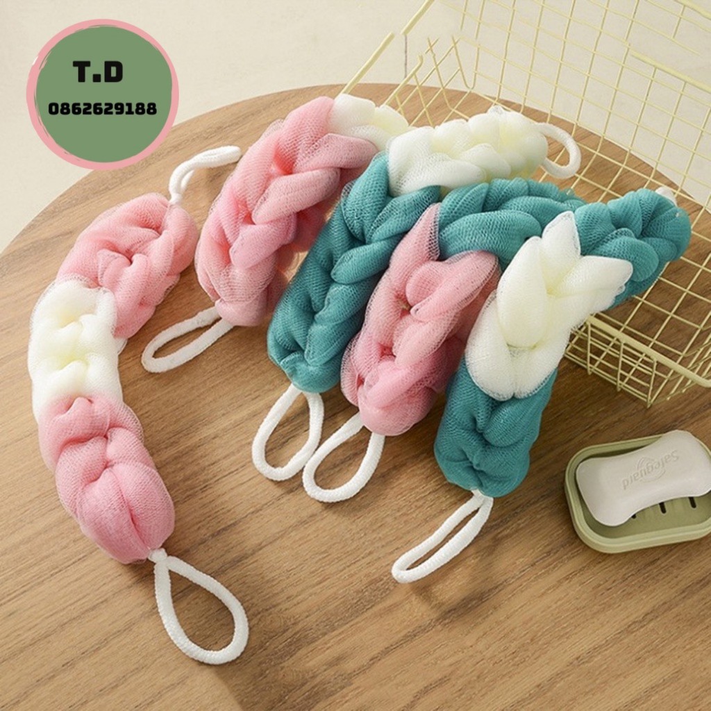Bông Tắm Cọ - Lưới Mềm Mịn Tạo Bọt Cao Cấp - TD5254