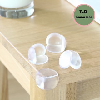 Miếng bọc góc cạnh bàn trong suốt, chất liệu Silicon - T1475