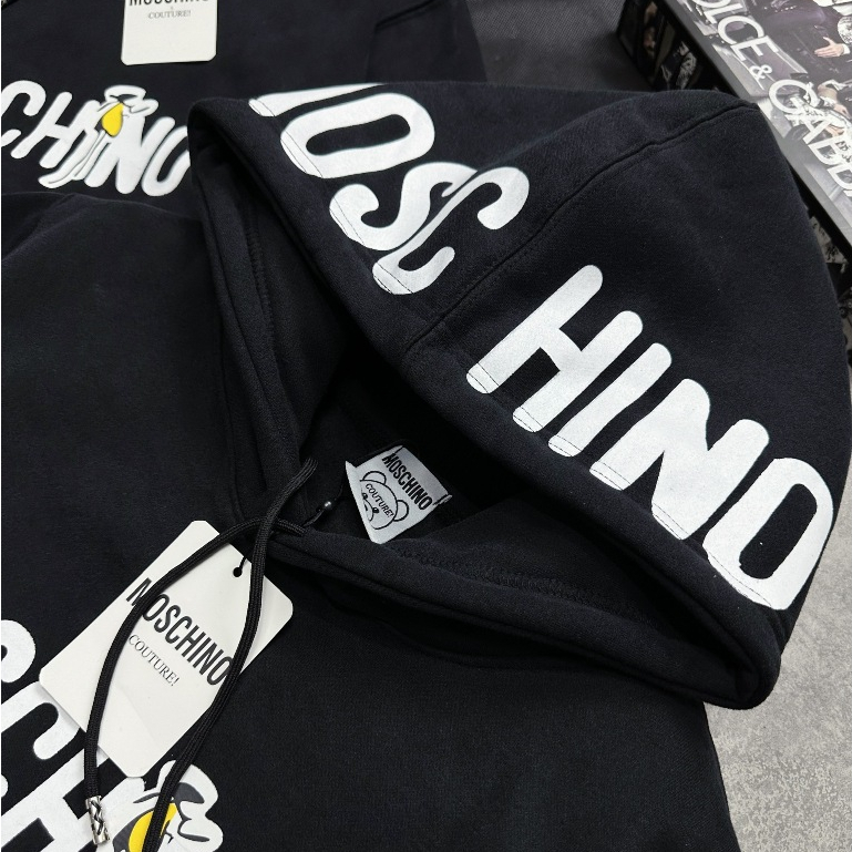 Áo Hoodie Nam Mô Chi Nô Hình In Gấu Quảng Châu Siêu Nét - Áo Hoodie Nam Nữ Nam Mô Chi Nô Cao Cấp