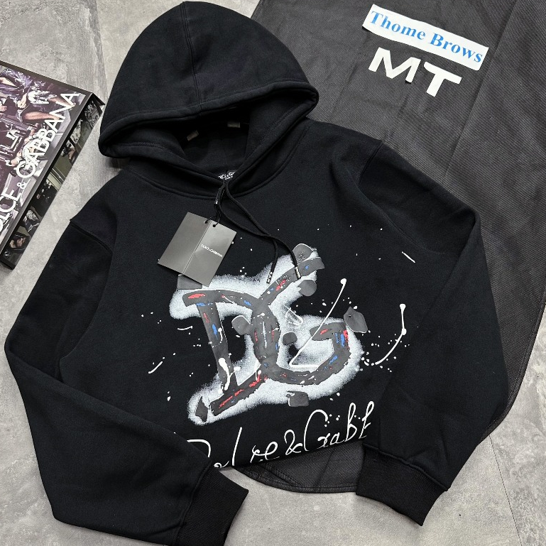 Áo Khoác Hoodie Dê Gờ Họa Tiết IN Chữ Sắc Nét , Áo Hoodie Chất Liệu Vải Nỉ Bông Dày Dặn Siêu Cấp