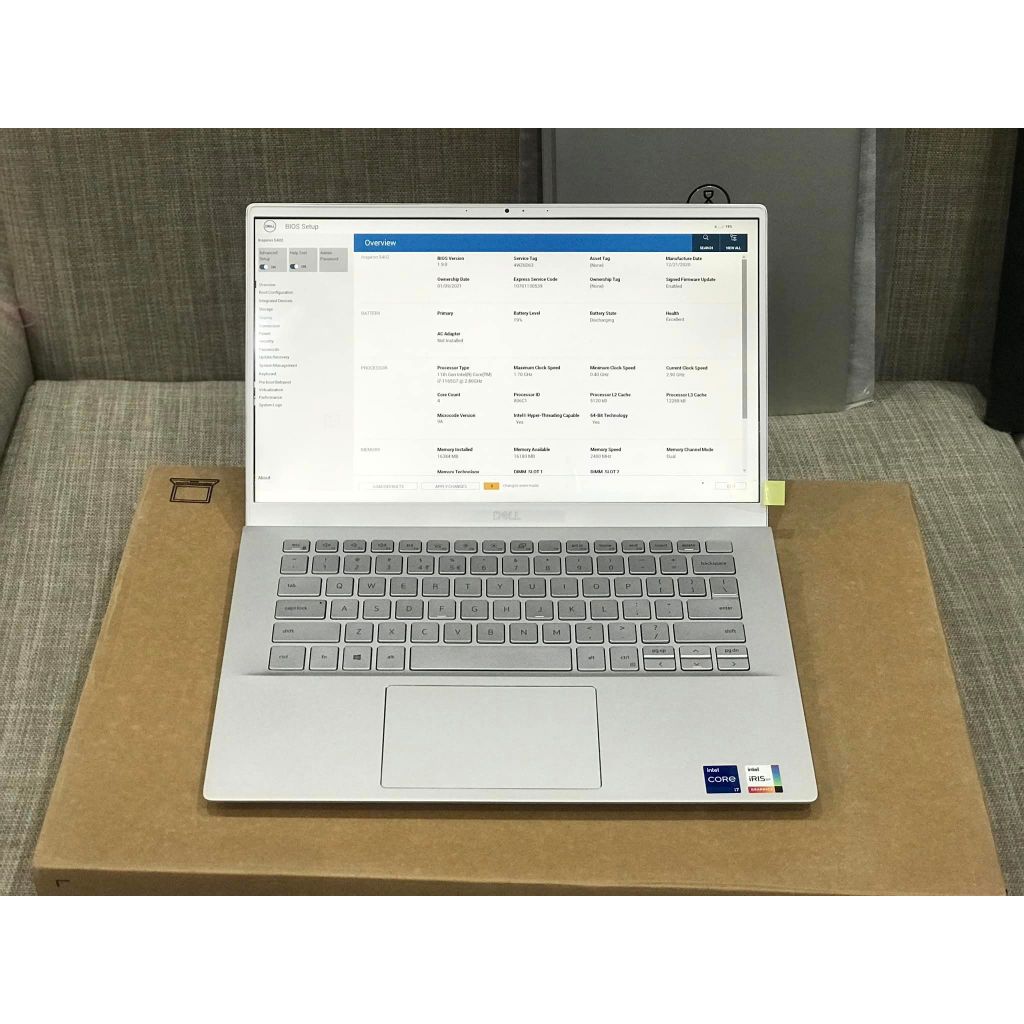 |Máy Mới | Laptop Dell Vostro 5402 i7 1165G7/16GB/512GB/Win10