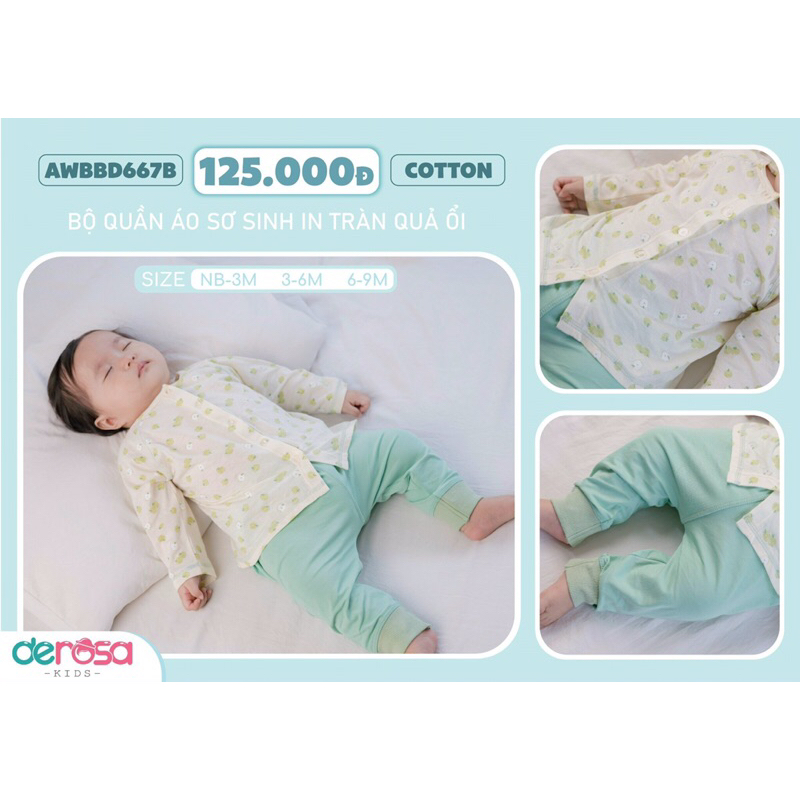 Bộ dài tay sơ sinh