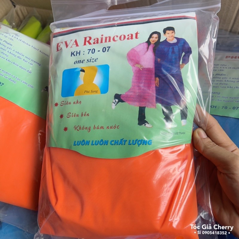 Áo mưa phương tiện áo mưa su phú sang , hàng loại 1