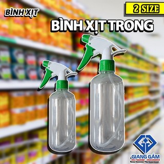 Chai nhựa chiếc cồn, bình xịt tóc, xịt cây cảnh