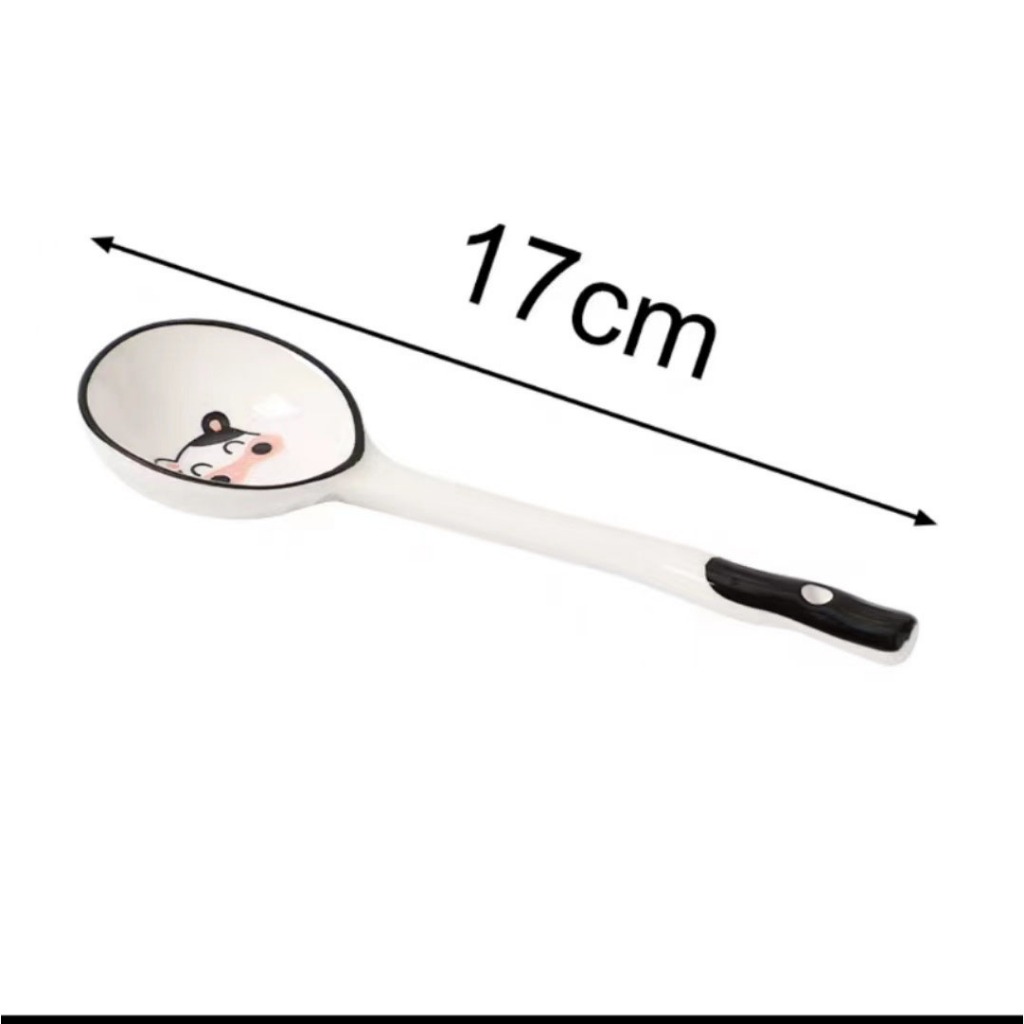 Bộ chén dĩa bát đĩa hình con bò siêu đáng yêu