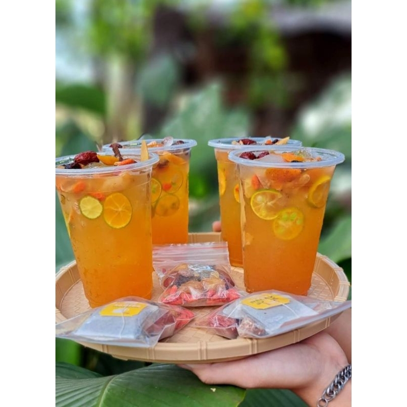 combo 100 gói trà lipton thảo mộc