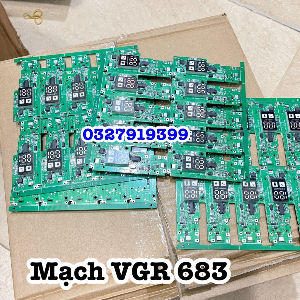 ✅ Mạch tông đơ VGR 683