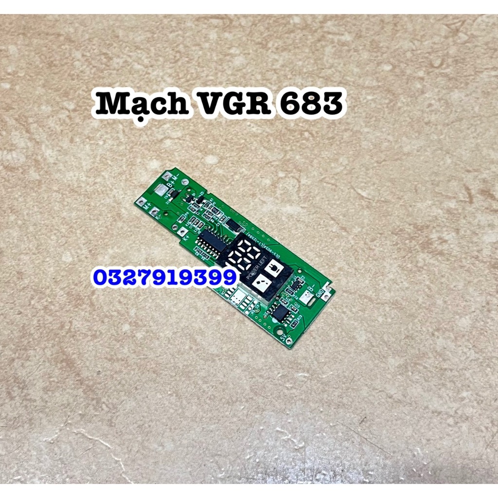 ✅ Mạch tông đơ VGR 683
