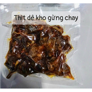 Thit dê kho gừng chay 150gr